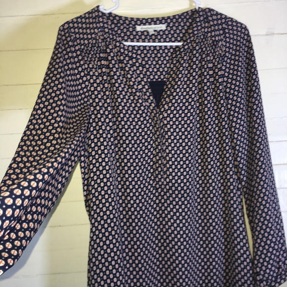 Daniel Rainn Navy Print Tunic Dress - Picture 2 of 8